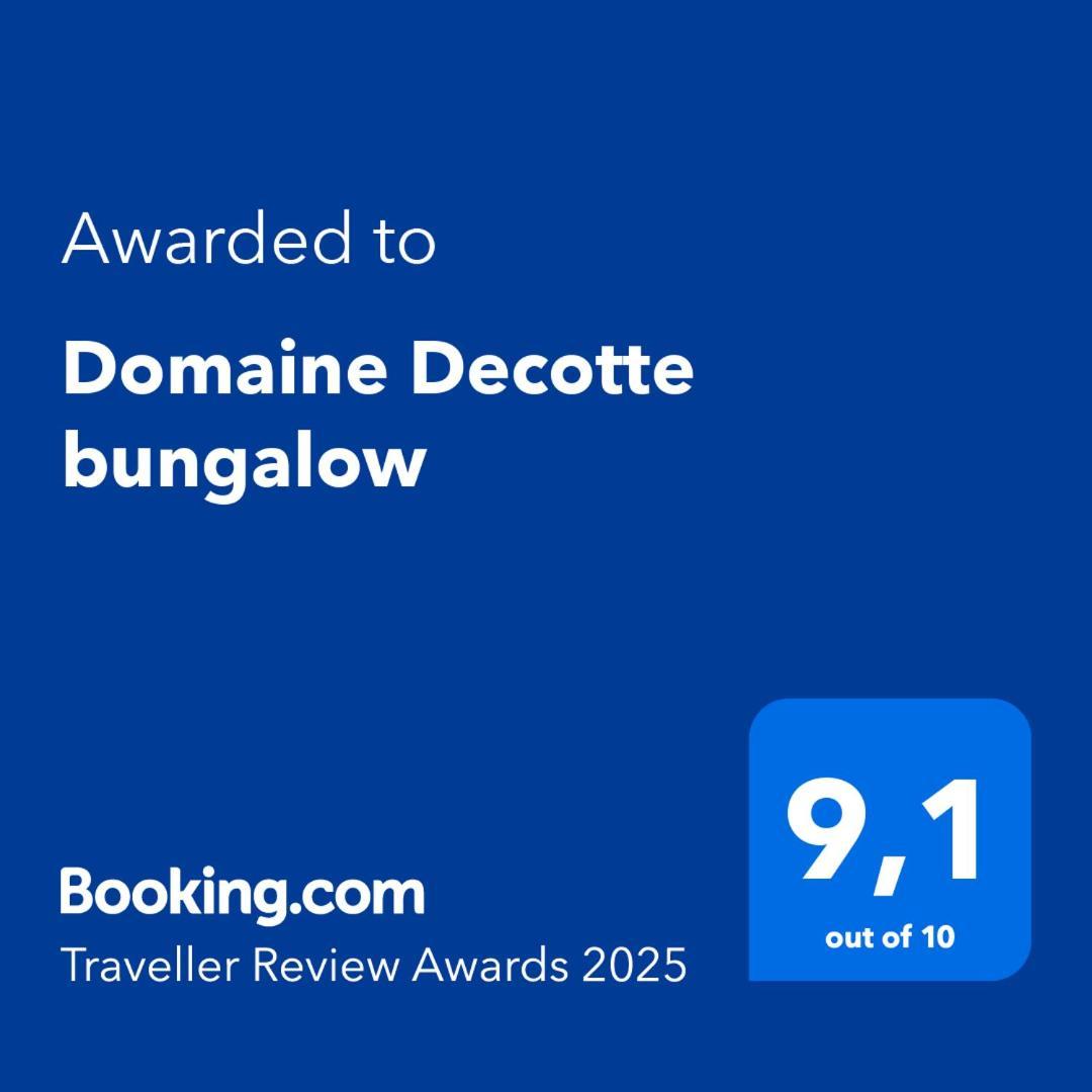 Domaine Decotte Bungalow Sainte-Suzanne 외부 사진
